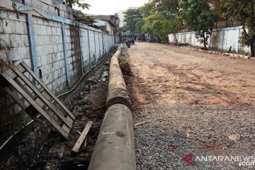 Jakarta Utara bangun persimpangan saluran air untuk atasi genangan