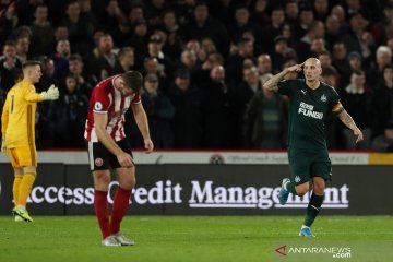 Liga Inggris: Newcastle United curi angka penuh di kandang Sheffield United