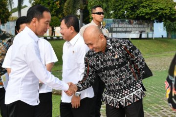 Presiden kunjungi Banten resmikan pabrik dan infrastruktur