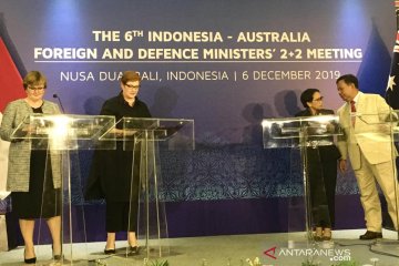 Pertemuan "2+2" dengan Australia, Menlu RI sampaikan tujuh poin utama