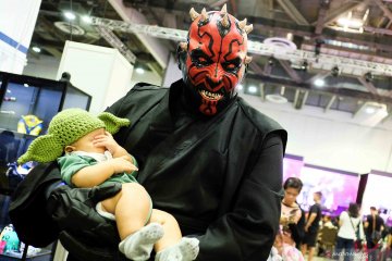 Keseruan pameran Comic Con di Singapura