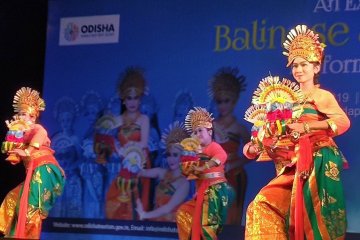 Tarian Bali sedot perhatian masyarakat India