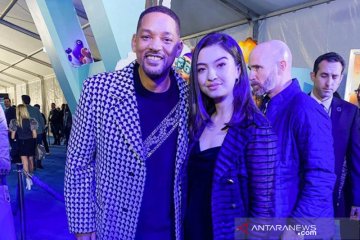 Raline Shah nonton "Spies in Disguise" bareng Will Smith