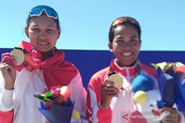 Yayah dan Julianti raih emas rowing lightweight pair schuls