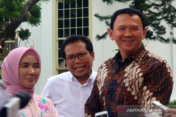 Ahok dan Nicke temui Presiden Jokowi, ini yang dibahas