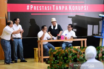 Pesan antikorupsi dalam komedi ala menteri Jokowi