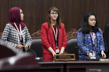 Pembacaan putusan sidang MK