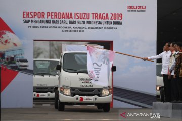 Ekspor perdana Isuzu Traga 2019