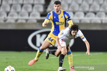 Apoel runtuhkan ambisi nirkekalahan Sevilla, LASK rebut puncak Grup D