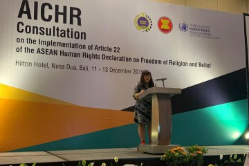 AICHR: kebebasan beragama hak fundamental setiap manusia