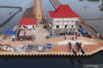 Pembangunan rumah pompa air Pekalongan