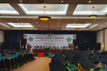 Wapres Ma'ruf sampaikan Orasi Ilmiah di acara wisuda UIN Banten