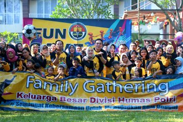 Divhumas Polri adakan kegiatan Family Gathering bangun kapasitas SDM