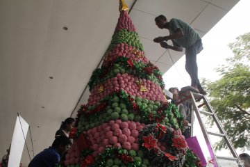 Lomba menghias pohon  Natal di NTT