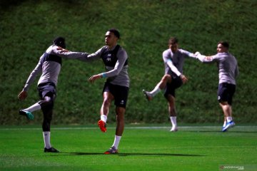 Liverpool jalani latihan jelang semifinal Piala Dunia Antarklub