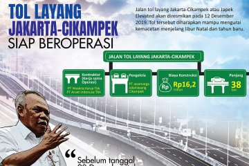 Tol layang Japek siap beroperasi