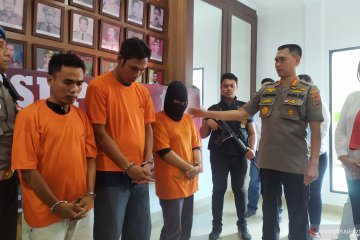 4 remaja korban perdagangan manusia ditemukan Polrestabes Medan