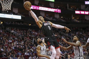 NBA : Russell Westbrook cetak 31 poin bawa Rockets kalahkan Spurs