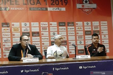 Pelatih Persija kecewa tak bisa berikan kemenangan untuk Bepe