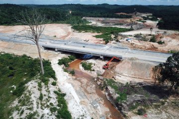 HK: Pembangunan terowongan gajah tol Pekanbaru-Dumai capai 50 persen