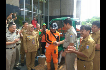 Jakarta Barat dapat 106 germor untuk pungut sampah