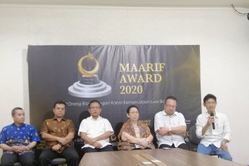 Maarif Award 2020 cari figur pejuang kemanusiaan
