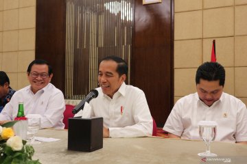 Presiden Jokowi: Persoalan Jakarta hanya banjir dan macet