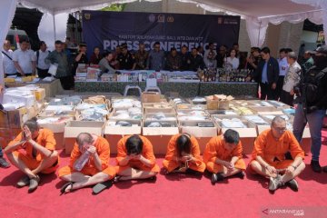 Bea Cukai Bali tangkap enam WNA penyelundup narkotika