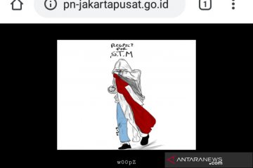 Situs resmi Pengadilan Negeri Jakarta Pusat diretas