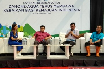 Perusahaan air mineral komit kurangi sampah plastik dengan daur ulang