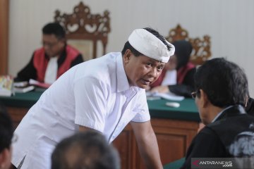 Mantan wagub Bali I Ketut Sudikerta dihukum 12 tahun penjara