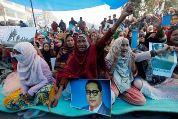 Tolak UU kewarganegaraan India, ribuan pengunjuk rasa ditangkap