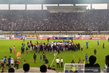 Hariono cetak gol perpisahan dengan Persib