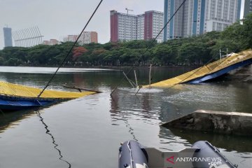 Polres Jakarta Utara-Puslabfor selidiki jembatan Utan Kemayoran