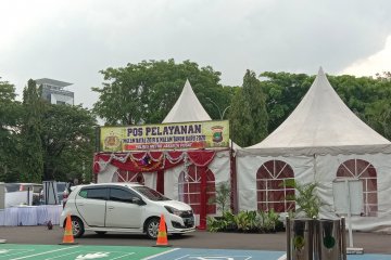 Pos pengamanan Stasiun Gambir mulai layani penumpang