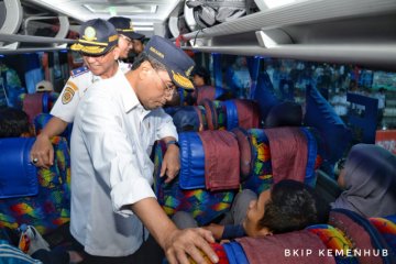 Menhub imbau masyarakat pilih bus yang sudah diinspeksi keselamatan