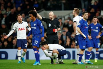 Liga Inggris:  Dua gol Willian menangkan Chelsea atas Tottenham