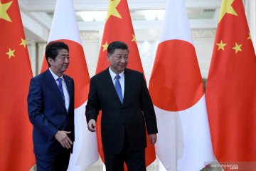 Xi sebut Abe berkontribusi tingkatkan hubungan China-Jepang