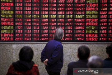 Saham China ditutup jatuh lagi, Indeks Shanghai anjlok 2,26 persen