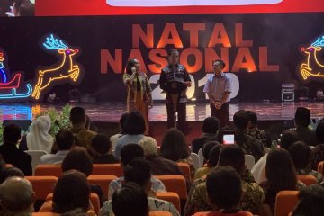 Saat Perayaan Natal, Jokowi tegaskan jamin kebebasan beragama