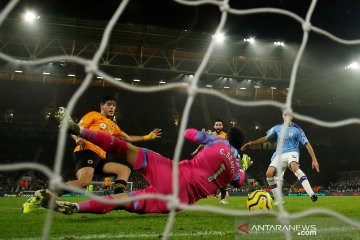 Liga Inggris : Wolves taklukan City 3-2