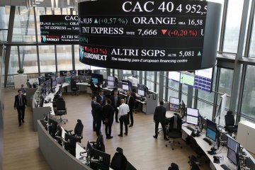 Saham Prancis berakhir menguat, Indeks CAC 40 melambung 1,46 persen