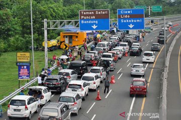 Jalur Puncak ditutup selama malam tahun baru