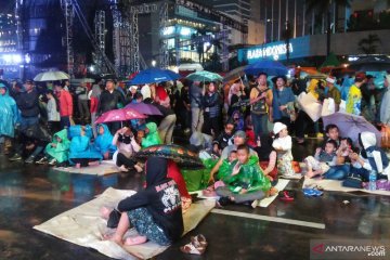 Warga Jakarta antusias saksikan hiburan di Thamrin-Bundaran HI