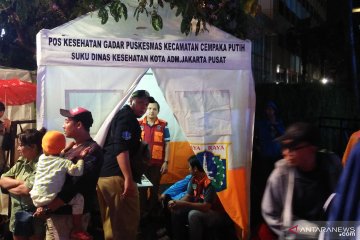 Tim medis siaga di Bundaran HI