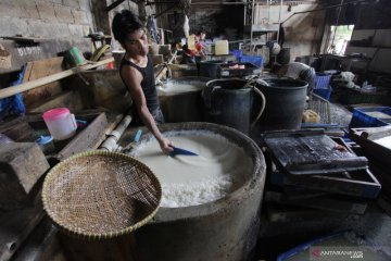 Industri tahu rumahan di Lebak Bulus