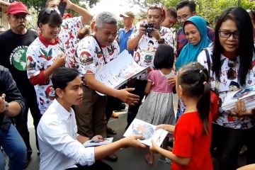 Belum masuk musim kampanye, Gibran gencar blusukan