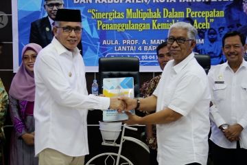 Kurangi kemiskinan, Pemprov Aceh launching aplikasi E-SEDEKAH