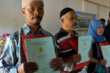 Penerbitan sertifikat tanah di Temangung melebihi target