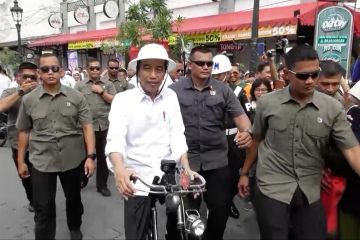 Presiden Jokowi minta Kota Lama Semarang diisi kegiatan industri kreatif